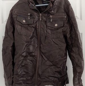 Leather Biker Jacket